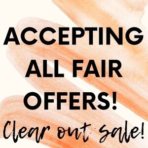 ACCEPTING REASONABLE OFFERS!!!!!! ALL MUST GO!!!!!!!